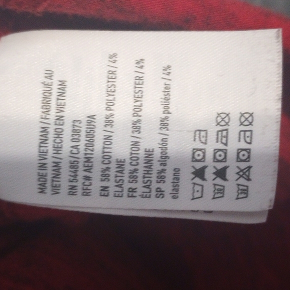 American Eagle longsleeve shirt size medium - Picture 5 of 6